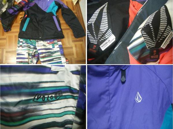 送料込 VOLCOM ボルコム USED 上下セット Sサイズ 送料無料 送料込 VOLCOM ボルコム USED 上下セット Sサイズ 送料無料