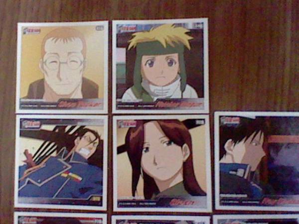  Fullmetal Alchemist наклейка 8 листов 