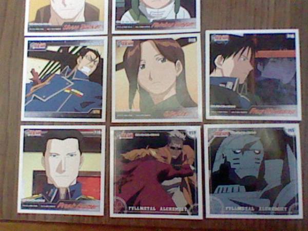  Fullmetal Alchemist наклейка 8 листов 