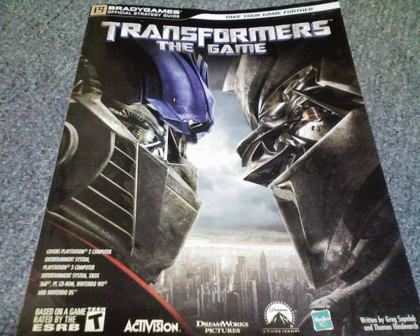 海外攻略本！ Transformers The Game オフィシャルガイド