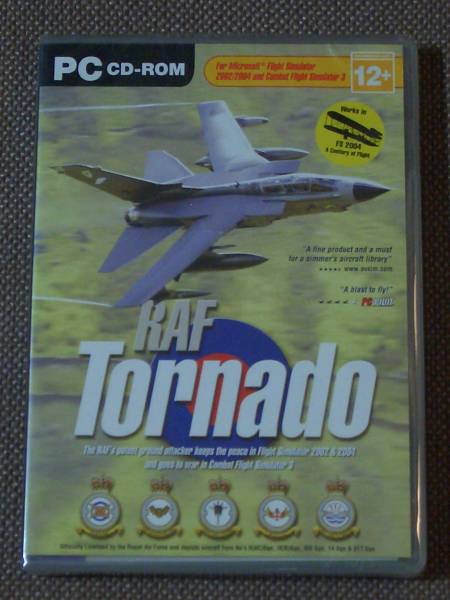 RAF Tornado / FS 2004, 2002, CFS 3 (Lago / Just Flight) PC CD-ROM_画像1