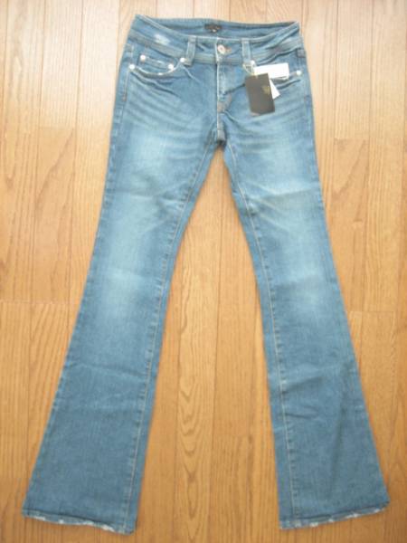  быстрое решение новый товар Vigny / vi колено / стрейч Denim джинсы / оттенок голубого 34 / сделано в Японии / franc доллар FRANDLE