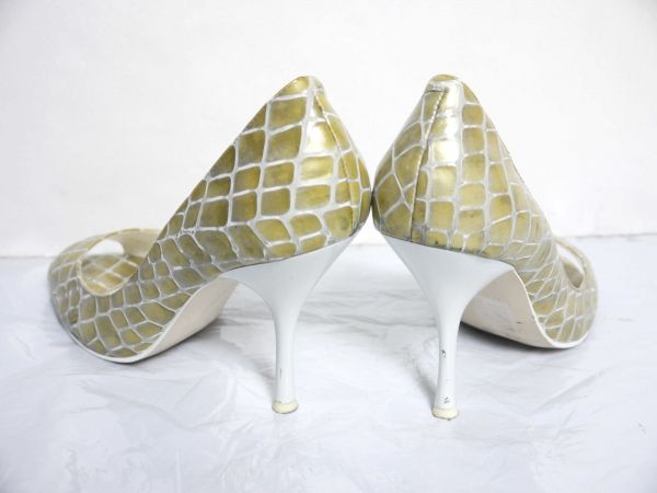 ENZO ANGIOLINI オープントゥ パンプス 6M 23.0cm x857-68_画像2