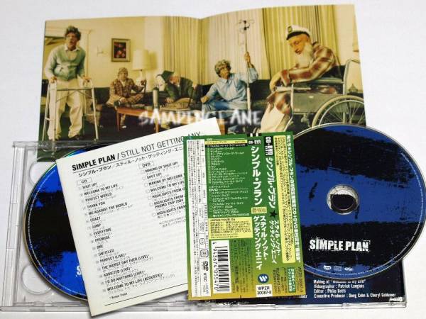 初回盤 SIMPLE PLAN / STILL NOT GETTING ANY 最強版 DVD付き CD シンプル・プラン_画像2