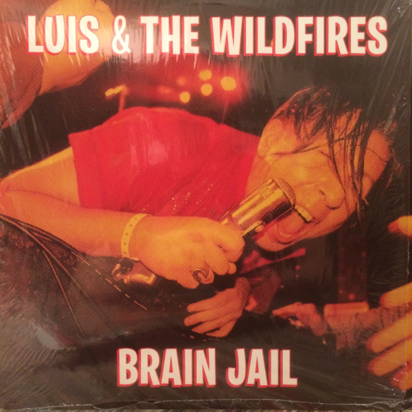 LUIS & THE WILDFIRES LP BRAIN JAIL ロカビリー_画像1