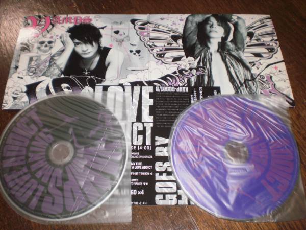 VAMPS 「LOVE ADDICT / TIME GOES BY」CD＋DVD_画像2