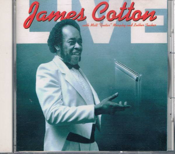 中古 ジェイムス・コットン / JAMES COTTON 【ライヴ】 CD_画像1