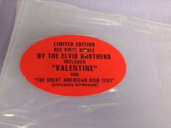 ◎外盤未使用カラーレアEP◎The Elvis Brothers/Valentine