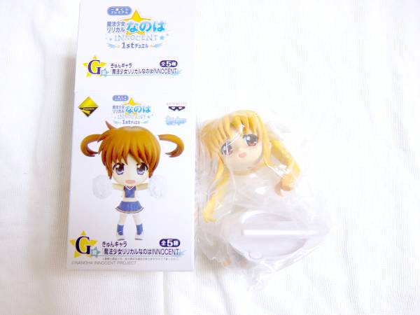 一番くじリリカルなのはINNOCENT1stG賞きゅんキャラフェイトチア
