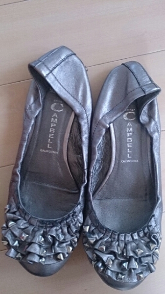 JEFFREY CAMPBEL studs frill ballet shoes used 