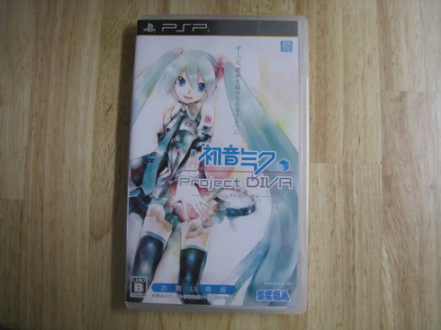 PSP 初音ミク Project DIVA 1 2 extend エクステンド 3本セット_画像1