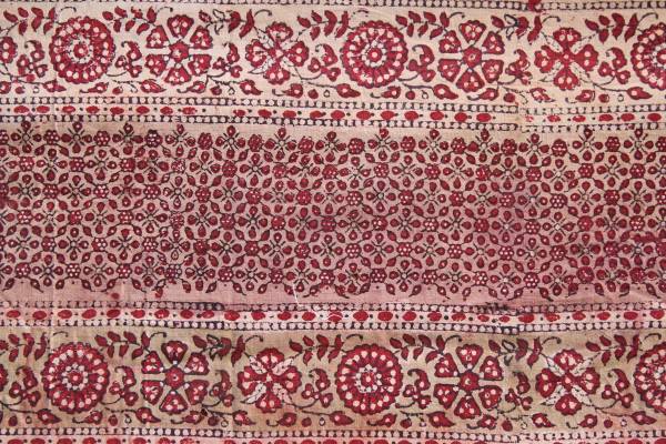 インド 木綿に細かい更紗 18世紀中頃 アンティーク | www