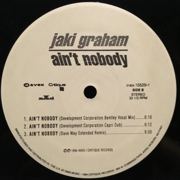 Jaki Graham / Ain't Nobody_画像3