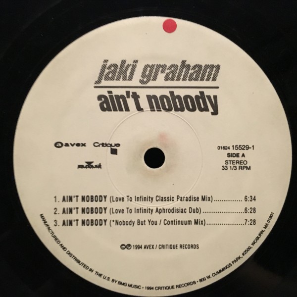 Jaki Graham / Ain't Nobody_画像2