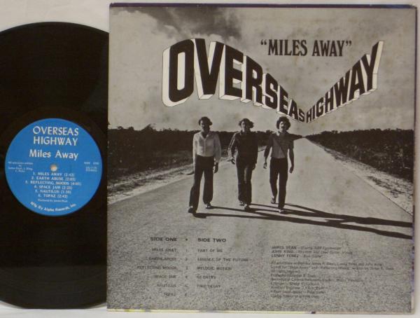 『LP』 Overseas Highway/Miles Away レア_画像2