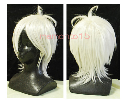 銀 シルバー ウィッグ AMNESIA イッキ アムネシア コスプレ衣裝 セット済 コスプレウィッグ コスプレ