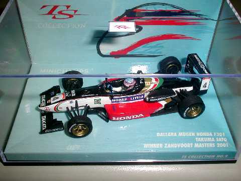 PMA 1/43 Dallara ダラーラ HONDA F301 F3ウイナー 2001 佐藤琢磨