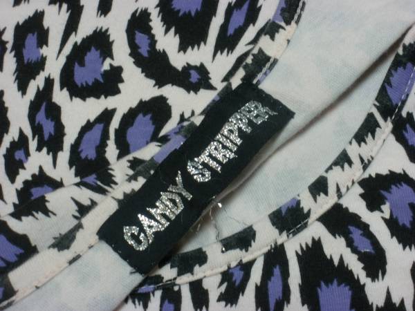 CANDY STRIPPER キャンディーストリッパー レパード カットソー