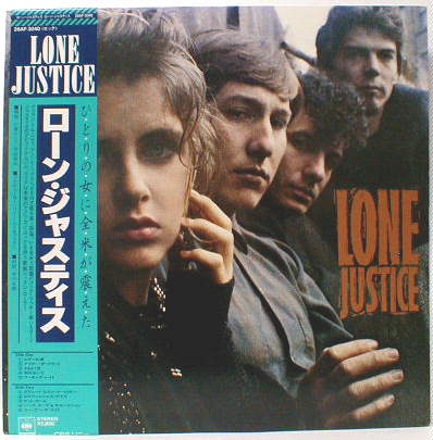 LONE JUSTICEローン・ジャスティス　歌詞カード・帯付_画像1