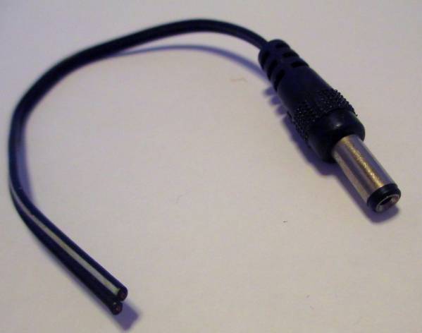 *==4.5|2.2Φ DC pin Jack connector +13cm cable 
