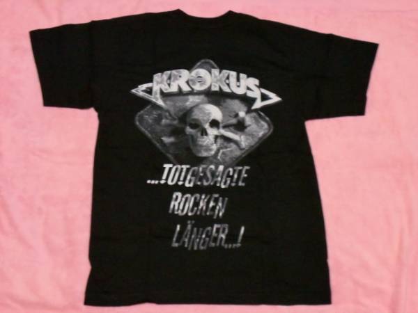 KROKUS クロークス バンドT S ロックT ツアーT Tシャツ Headhunter The Blitz_画像2