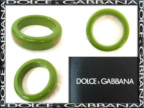  Dolce & Gabbana [FA014A] пластик [ браслет ] зеленый 