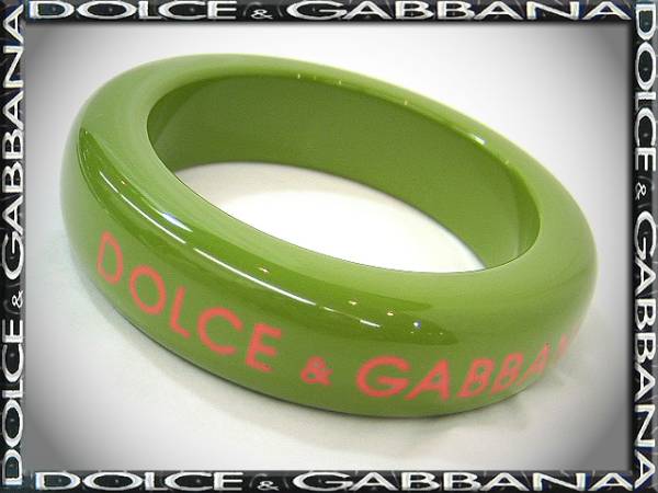  Dolce & Gabbana [FA014A] пластик [ браслет ] зеленый 