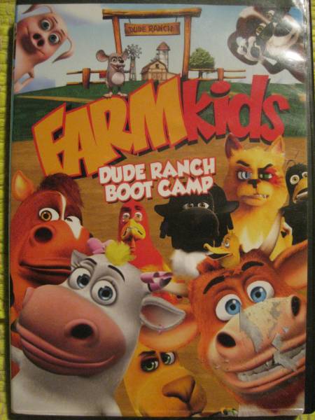  America производства аниме английская версия DVD*FARM Kids DUDE RANCH BOOT CAMP!