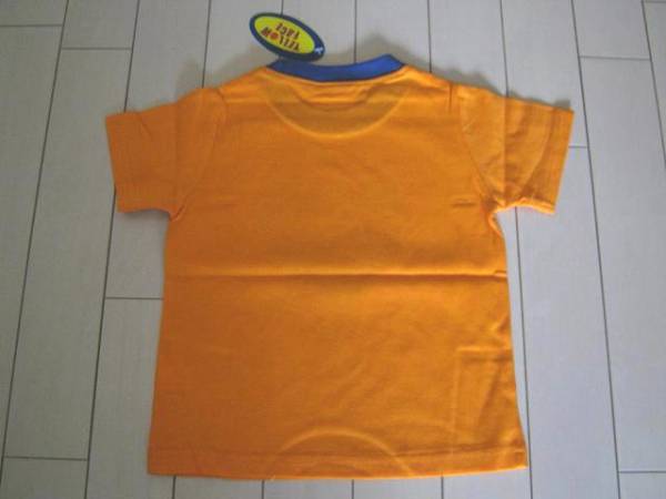 【新品】イエローフェイス/Tシャツ（90ｃｍ）オレンジmom_画像3