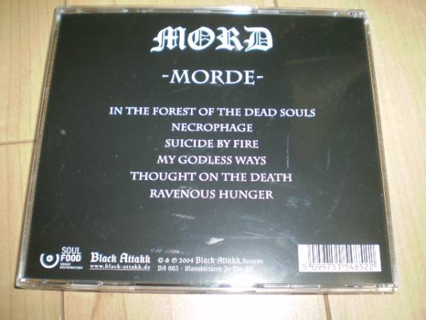 ○MORD / MORDE *ジャーマンブラックデスラッシュメロデス/デスメタルdeath metalスラッシュthrash_画像2