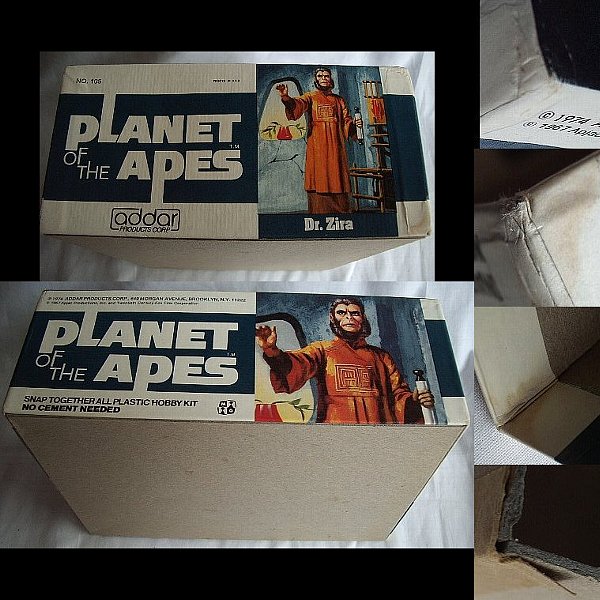 Planet of the Apes Planet of the Apes Dr.Zira plastic model Ape addar company 