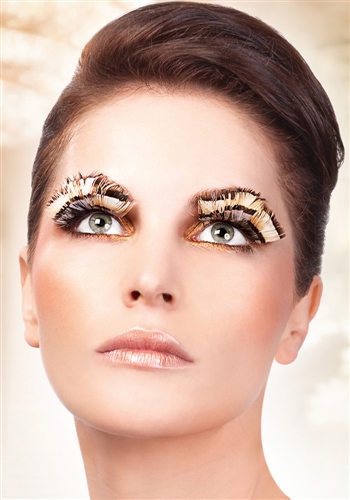 3G6)BACI feather eyelashes eyelashes extensions feather Chaumet ik Dance 