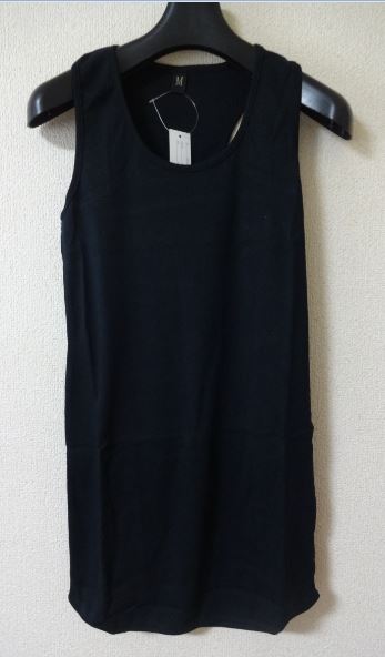 D-LOOP tank top black size M new goods unused web site ksmtyskn