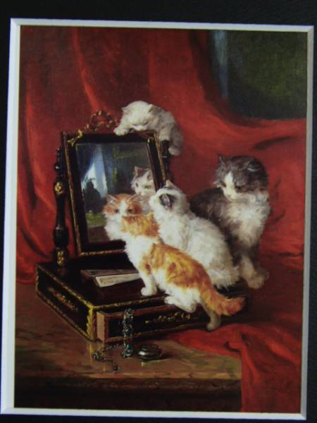  Marie *Y* roll, cat . gem box, rare book of paintings in print ..., new goods high class frame attaching cat 