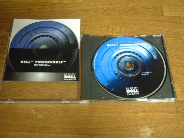  postage the cheapest 140 jpy CDD20: Dell DELL POWERVAULT 100T DDS4 Drive CD+ pamphlet 