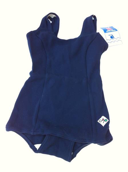 [ size 120] CAP school swimsuit navy blue color 