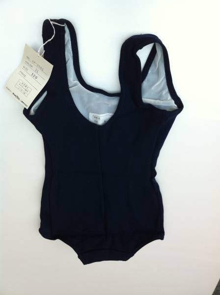 [ size 120] CAP school swimsuit navy blue color 