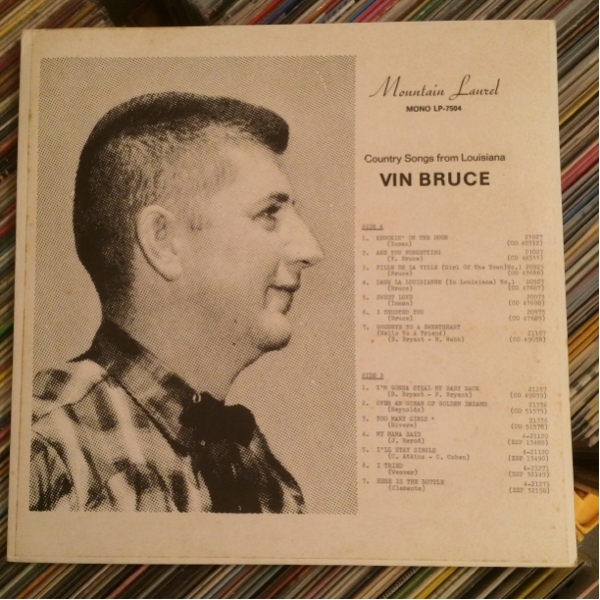 VIN BRUCE LP MOUNTAIN LAUREL hillbilly контри-рок 