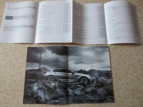 BMW M6g rank -pe main catalog * new goods *2013 year out of print catalog 