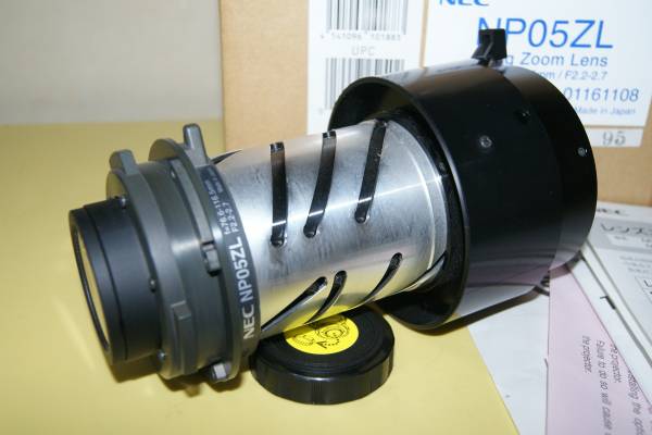NEC NP3250J NP3150J NP3151WJ NP2250J NP1150J NP2000J NP2050J NP2150J など用長焦點ズームレンズ NP05ZL