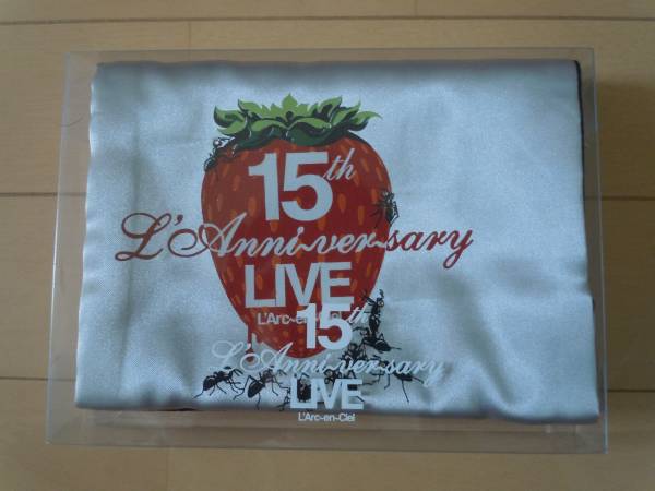 〈希少〉未使用(未開封)/ラルクアンシエル15周年記念マフラー/hyde/ハイド/X JAPAN/ヨシキ/可愛い/オシャレ/コレクション/ファッション