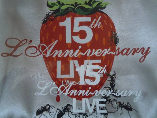 〈希少〉未使用(未開封)/ラルクアンシエル15周年記念マフラー/hyde/ハイド/X JAPAN/ヨシキ/可愛い/オシャレ/コレクション/ファッション