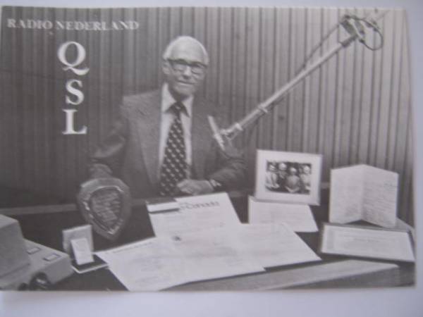 當(dāng)時(shí)物！RADIO NEDERLAND☆ベリカード　BCL ベリカード QSL