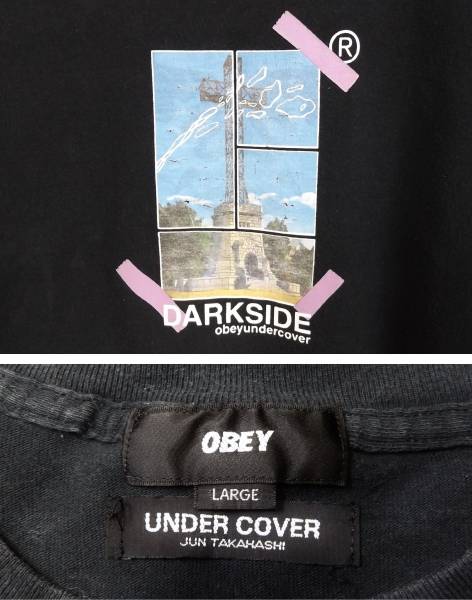 希少 OBEY × UNDERCOVER オベイ アンダーカバー 限定コラボ 希少 OBEY × UNDERCOVER オベイ アンダーカバー 限定コラボ
