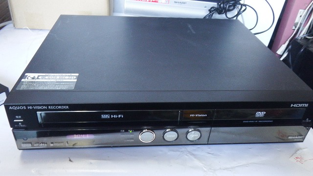 SHARP HDD・DVD・ビデオ一体型レコーダー DV-ACV52 AQUOS
