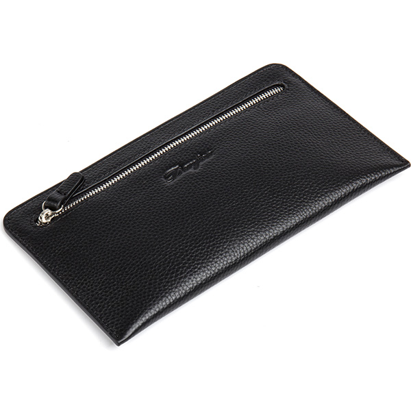  second bag clutch bag original leather business long wallet men's lady's new work beautiful goods 