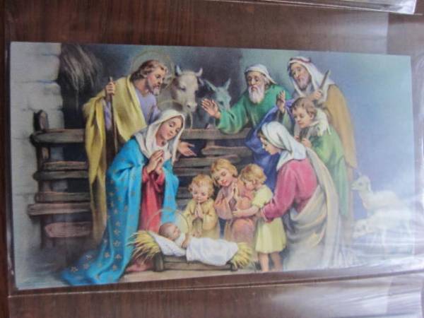 ..*049 Christianity picture Christmas card 