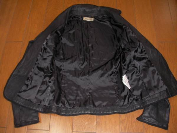 CECIL McBEE. leather jacket 