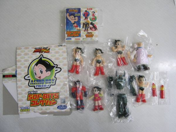  Takara [ Astro Boy sof Bit'z коллекция все 8 вид ] с ящиком 