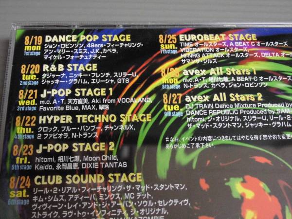 CD/V.A./avex dance net'96 in VELFARRE_画像3